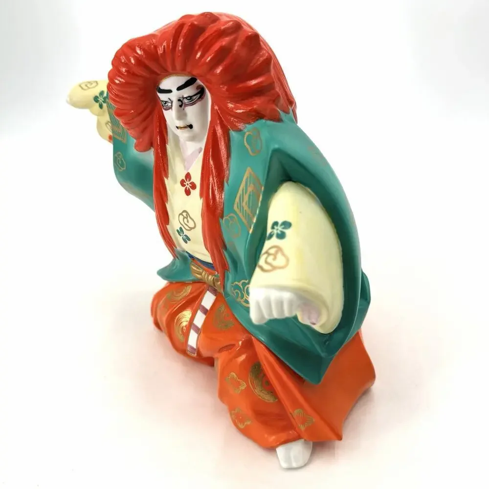 Vintage 1970s House of Koshu Sake Samurai Warrior Decanter EMPTY Bar Decor